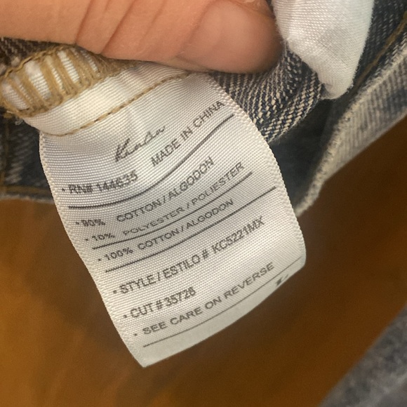 KanCan Jean Jacket with Camo - Picture 3 of 6